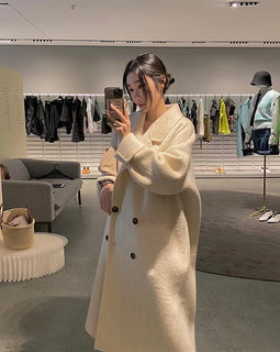 Women's Classic Long-Sleeve Coat