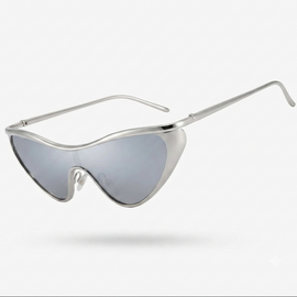 Radiant Gold Cat-Eye Sunglasses