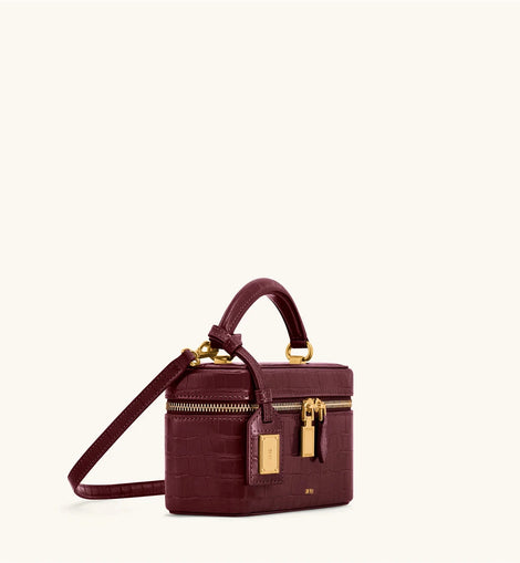 Structured Vintage Crossbody Bag
